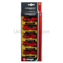 56105 SUN 1/32 FERRARİ ARABALAR 5Lİ-BUR-