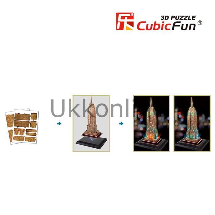 NECO 3D PUZZLE  L503HEMPİRE STATE BİNASI-ABD