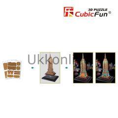 NECO 3D PUZZLE  L503HEMPİRE STATE BİNASI-ABD