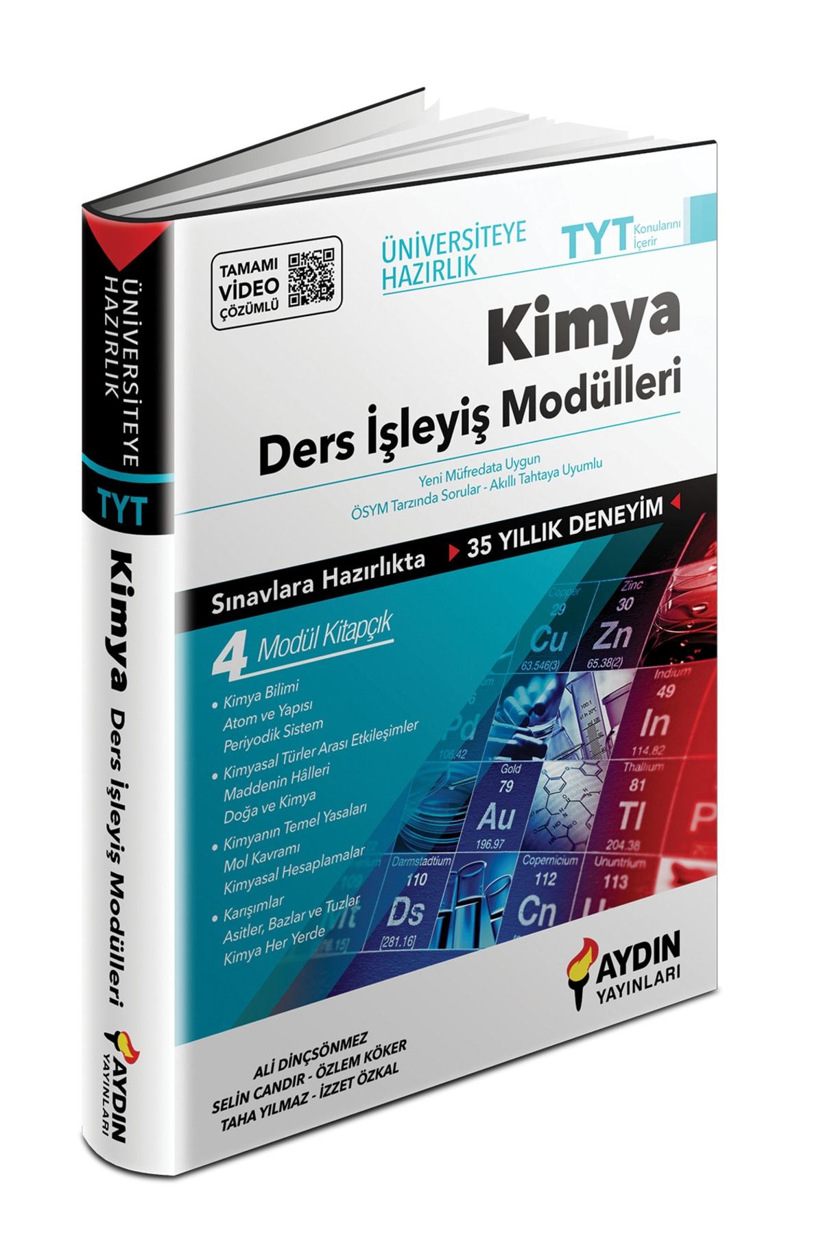 Üniversiteye Hazırlık Tyt Kimya Ders Işleyiş Modülleri (2022 -2023)
