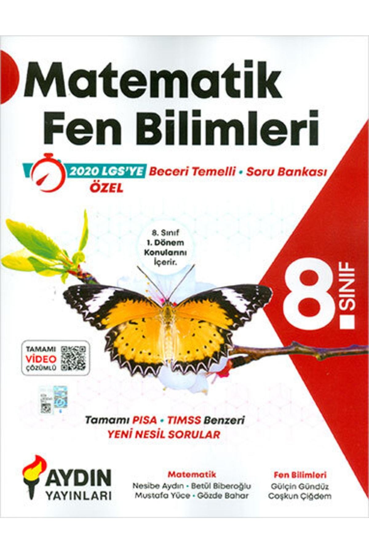 Aydın 8. Sınıf Matematik Fen Bilimleri Lgs 1. Dönem Beceri Temelli Soru Bankası