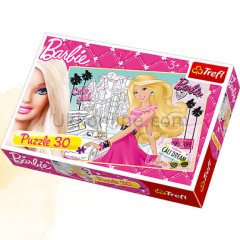 18171 30PCS  PUZZLE BARBIE