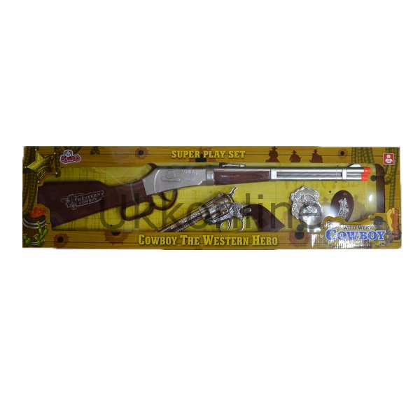 8683 KUT.KOVBOY SET TÜFEK TABANCA