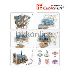 NECO 3D PUZZLE  C717 H NOTRE DAME KİLİSESİ-FRANSA