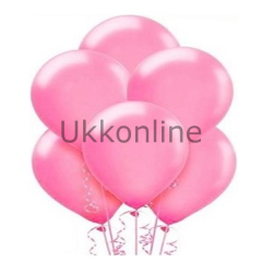 BALONEVİ BALON BEYAZ BASKILI PEMBE 100 LÜ