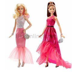DGY69 BARBIE BÜYÜLEYİCİ PEMBE ELBİSESİ