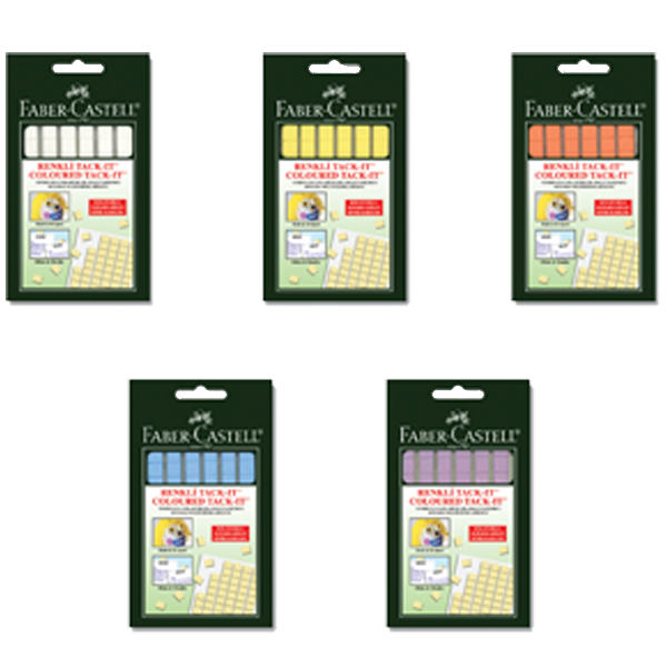 FABER YAPIŞKAN HAMUR TACK İT 50gr RENKLİ