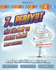 7. SINIF DİN KÜLTÜRÜ VE AHLAK BİLGİSİ PERİYOT SORU BANKASI
