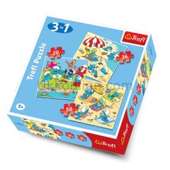 34092 MIX PUZZLE ŞİRİNLER(20,36,50)