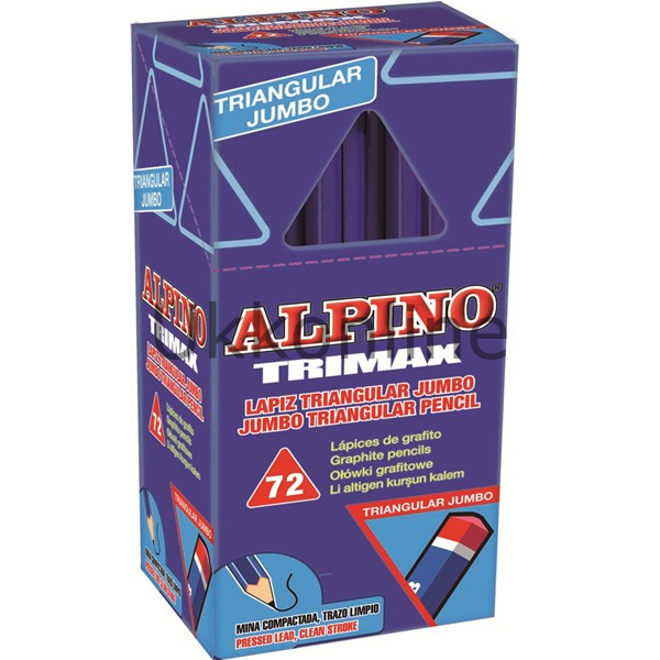 ALPİNO KURŞUNKALEM TRIMAX 72 Lİ KUTU