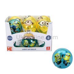 9719 SUN TOP ŞEFFAF/IŞIKLI 10CM.MINIONS (DESPIC) 2A.12D.-MON-