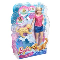 DGY83 BARBIE ve KÖPEKÇİK BANYO KEYFİ