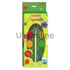 Alpino Aquerelle 12li Sulu Boya AQ-01