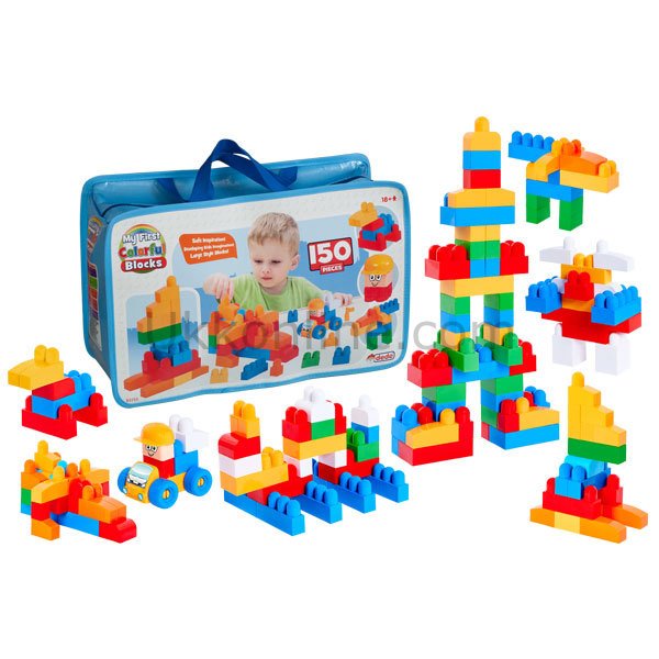 03255 BENİM İLK RENKLİ BLOKLARIM 150PCS