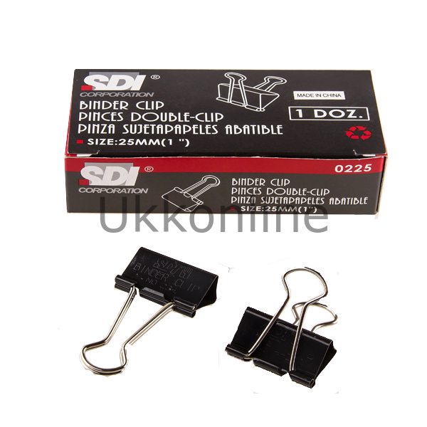 ESMO SDİ KLİPS METAL DOUBLE 25mm 0225