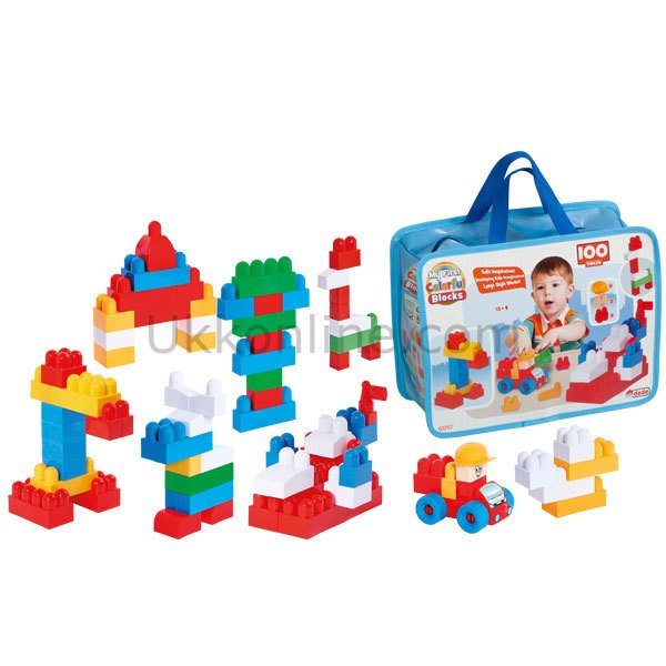 03257 BENİM İLK RENKLİ BLOKLARIM 100PCS