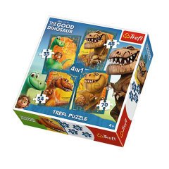 34250 4LÜ PUZZLE DİNAZORLAR 35-48-54-70