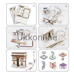 NECO 3D PUZZLE  C045H TRİUMPHAL ARCH ZAFER ANITI-FRA