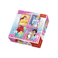 34256 4LÜ PUZZLE PRENSES 35-48-54-70