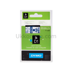 DYMO D1 ŞERİT S0720940 24-7Mt  BEYAZ-MAVİ 53714