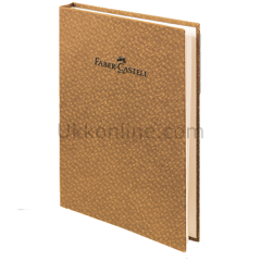 FABER NOT DEFTERİ CİLTLİ A5 BAMBU AÇIK KAHVE 140/4