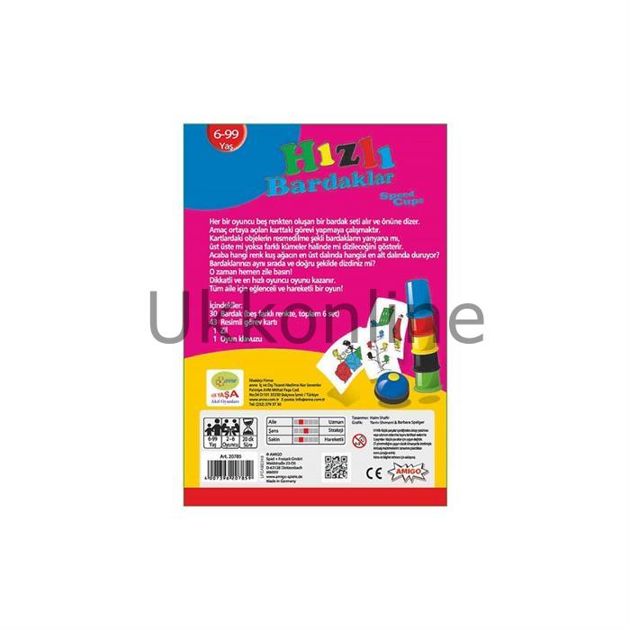 ANNE 20785 HIZLI BARDAKLAR(6'LI SET)SPEED CUPS-6