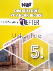 BİNOT 5. SINIF DİN KÜLTÜRÜ ETKİNLİKLİ Bİ DEFTER 2019