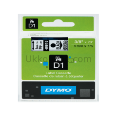 DYMO D1 ŞERİT S0720670 9-7Mt  ŞEFFAF-SİYAH 40910