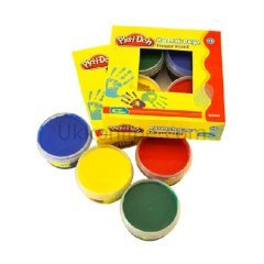 Play-Doh Parmak Boyası 4 Renk x 50 ml.