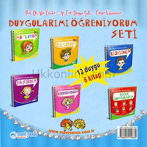 Duygularımı Öğreniyorum Okulöncesi Seti