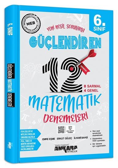 ANKARA YAYINCILIK 6.SINIF MATEMATİK GÜÇLENDİREN 12 DENEME
