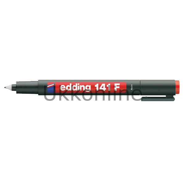 EDDİNG PERMANENT KALEM E-141 F KIRMIZI
