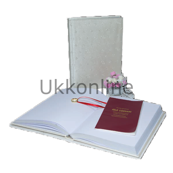 2K DÜĞÜN DEFTER PARİS SUNİ DERİ 176yp 110 G KREM