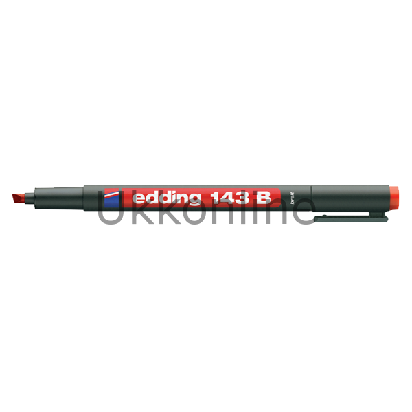 EDDİNG PERMANENT KALEM E-143 B KIRMIZI