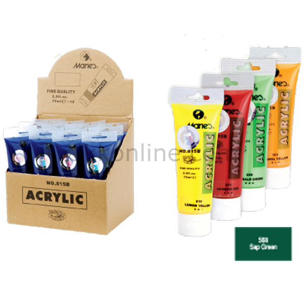 MARİES AKRİLİK BOYA 815 568 75ml SAP GREEN
