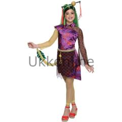 Monster High Jinafire Long Kız Çocuk Kostümü 8-10 Yaş