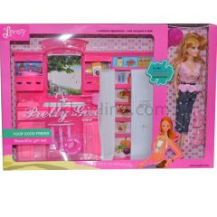 K877-21 BEBEKLİ MUTFAK SET