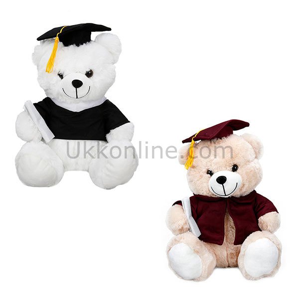 1001 SUN SK.PELUŞ AYI OTURAN MEZUNİYET 35CM -JNH