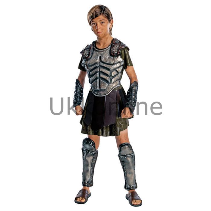 Savaşçı Perseus Çocuk Kostüm Lüks 8-10 Yaş
