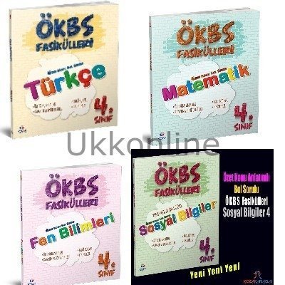 4. SINIF TÜM DERSLER ÖKSB SET 2019