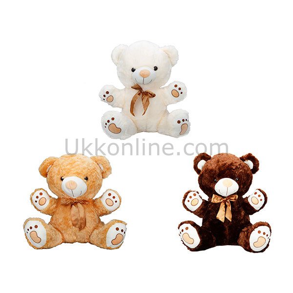 1012 SUN SK.PELUŞ AYI OTURAN KURDELALI 43CM -JNH