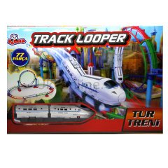 661H-7 KUT.IŞIKLI TUR TREN SET 77 PCS