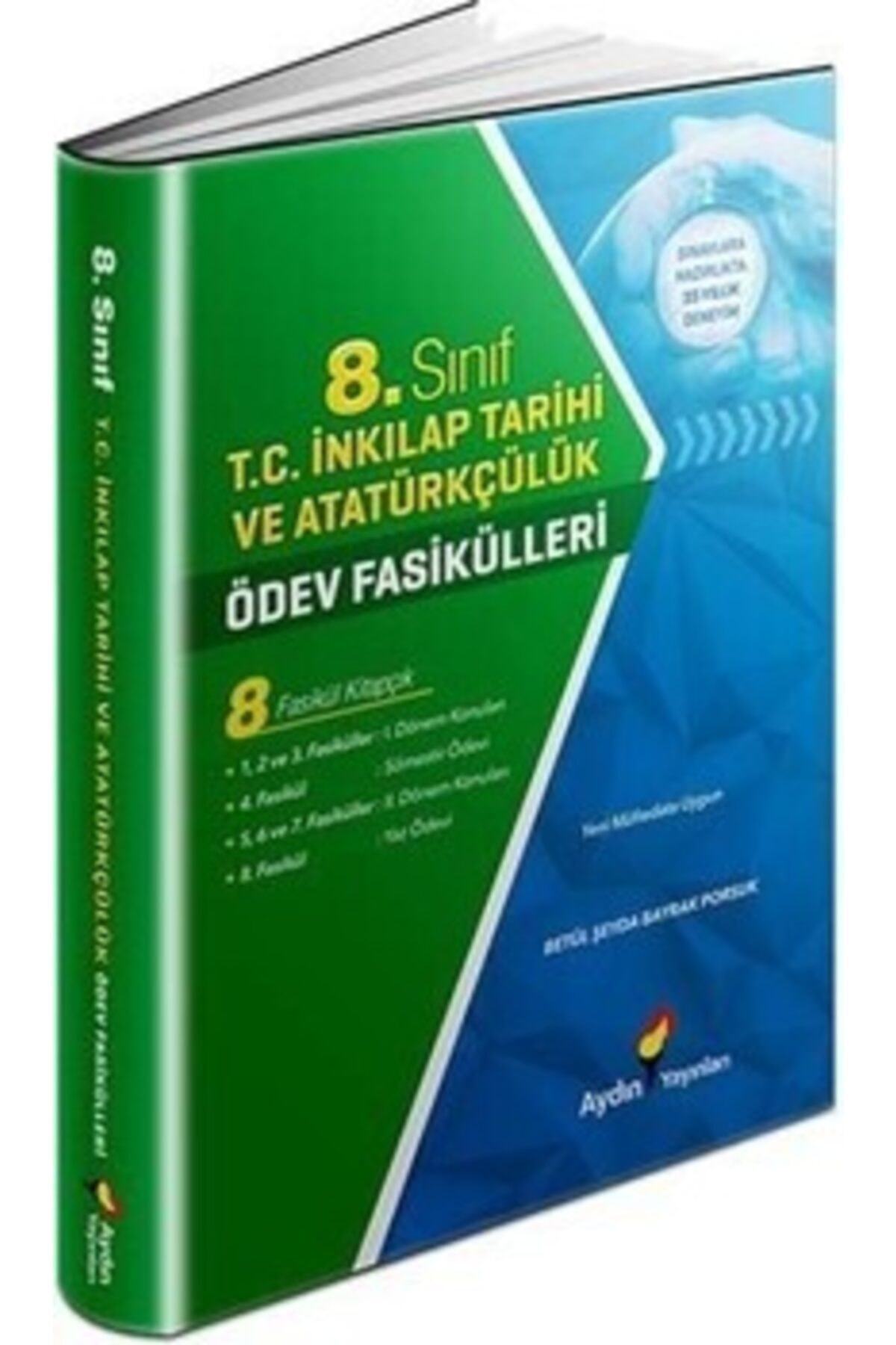 8. Sınıf T.C. İnkılap Tarihi ve Atatürkçülük Ödev Fasikülleri