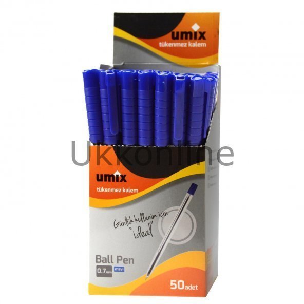 U9900-07-MA UMIX BALL PEN 0,7 MM MAVİ