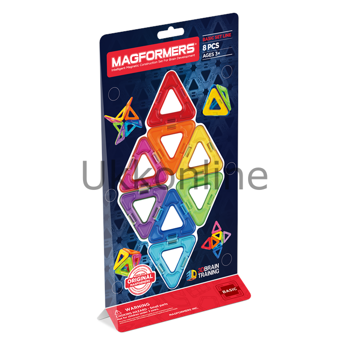 Başel Magformes 701002 Triangle 8 Parça