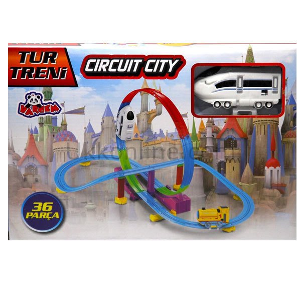 661HJ-5 KUT.IŞIKLI TUR TREN SET 36 PCS