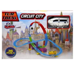 661HJ-5 KUT.IŞIKLI TUR TREN SET 36 PCS