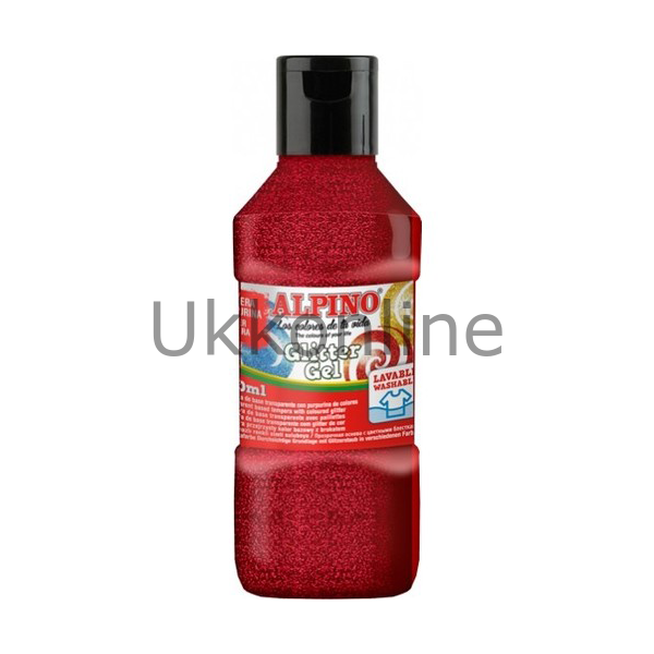 ALPİNO SULUBOYA 250ml SİMLİ KIRMIZI