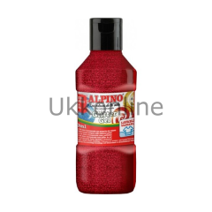 ALPİNO SULUBOYA 250ml SİMLİ KIRMIZI