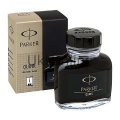 PARKER YAZI MÜREKKEBİ QUINK INK ŞİŞE SİYAH